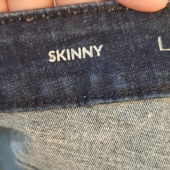 LANE Bryant skinny distressed raw hem jeans plus - Picture 12 of 12